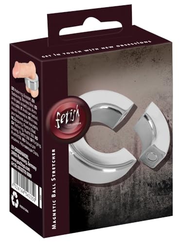 Civière à balle magnétique argenté en taille unique pour homme