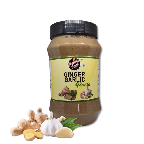 KennyTops™ Ginger Garlic Paste | 1 KG Jar | Fresh & Aromatic Blend for Everyday Cooking-image-13