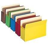 Smead File Pocket, Straight-Cut Tab, 5-1/4