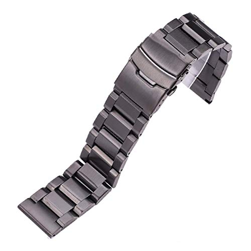 Correas de reloj de 18mm 20mm 22mm 24mm acero inoxidable hombre
