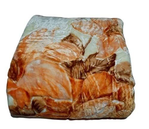 Monte Carlo Double Bed Mink Blanket - Reversible 2 Ply - Suitable for Heavy Winters and Extreme Colds, Super Soft and Extra Warm - Size: 220 * 240 cms, Weight: 5.0 Kgs