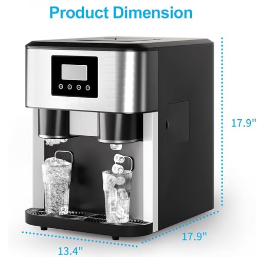 Fabricadora de hielo con ciclo rápido y 0.6L depósito miniatura 7