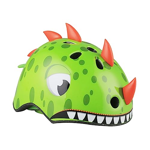 BESPORTBLE Casco de Bicicleta para Cascos de Bicicleta para Ajustables Casco de Bicicleta para niñas Cascos de Bicicleta para 5-8 Casco de Green