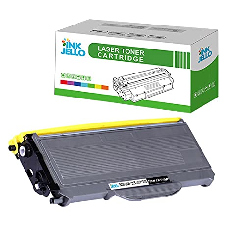 InkJello Compatible Toner Cartucho Reemplazo por Brother DCP 7030 DCP 7040 DCP 7045N HL 2140 HL 2140W HL 2150 HL 2150N HL 2170 HL 2170W MFC 7320 MFC 7440N MFC 7840W TN2120 (Negro, Soltero Pack)