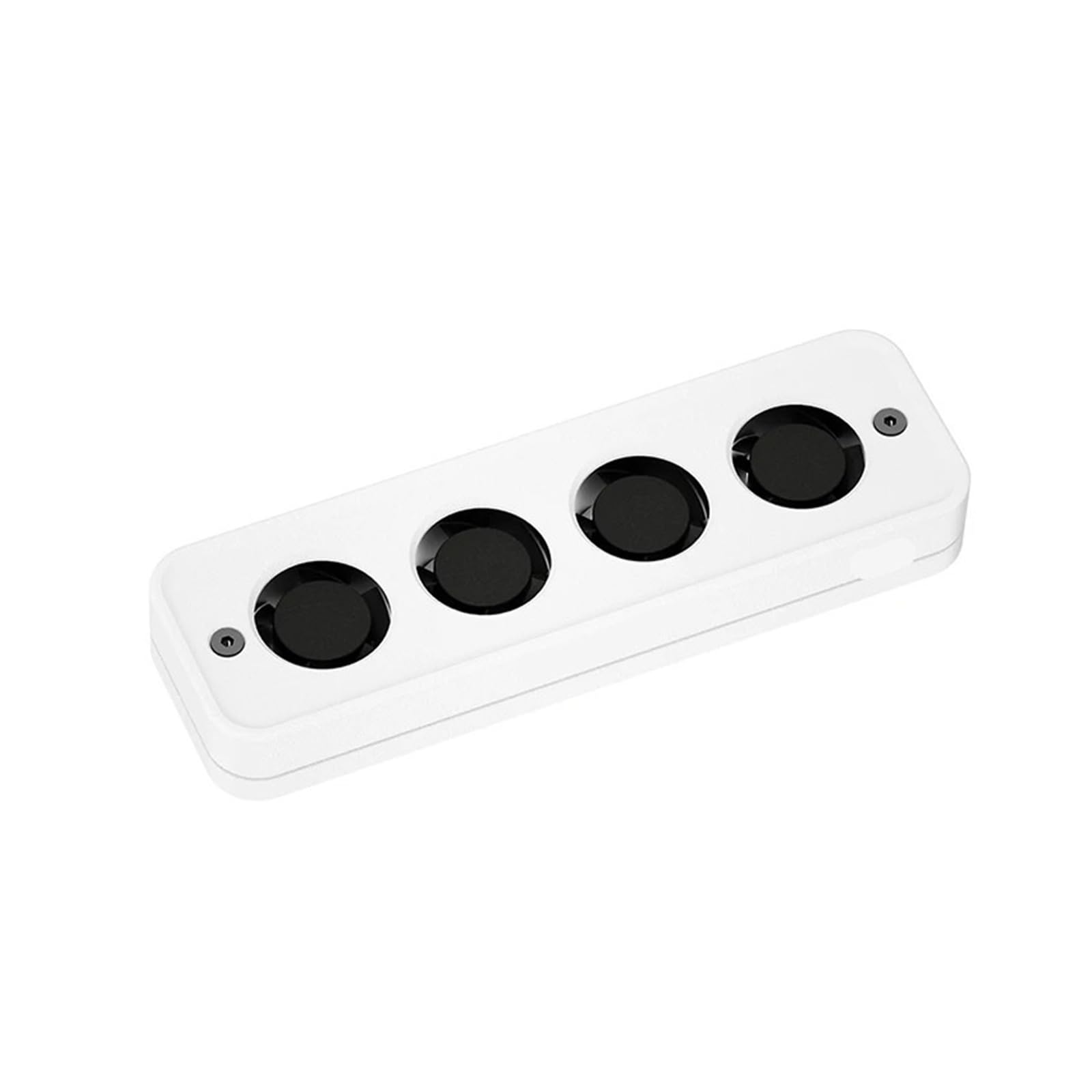Radiateur de refroidissement par air DDR5 DDR4 en aluminium blanc avec ventilateur 4 broches