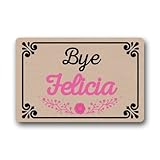 Sweetshow Custom Bye Felicia Indoor/Outdoor Doormat Door Mat Decor Rug Mats Non Slip Mats 23.6
