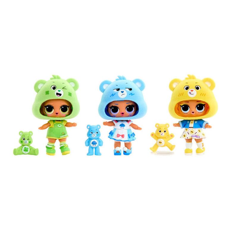 LOL Surprise Loves Care Bears Mini Figure Set miniatura 2
