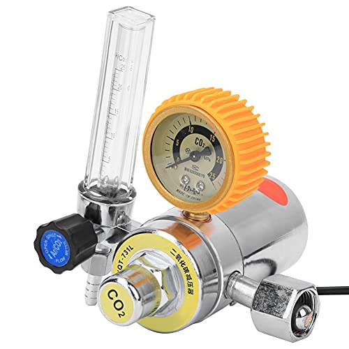 Descompressor de Dióxido de Carbono, Rosca Fêmea de Liga de Zinco G5/8 pol. para CO2, Com Filme Anti
