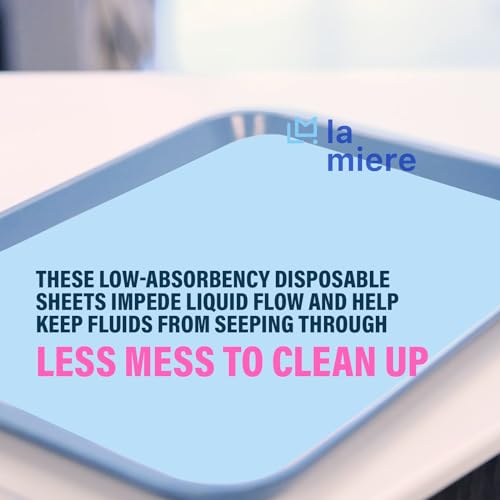 La Miere Disposable Tray Liners, Sanitary Covers For Size B Dental, Surgical, Medical Tray, Tattoo Table Station, Aesthetician Supplies, Single Use Paper Sheets 8.5 Inch X 12.25" thumb #3