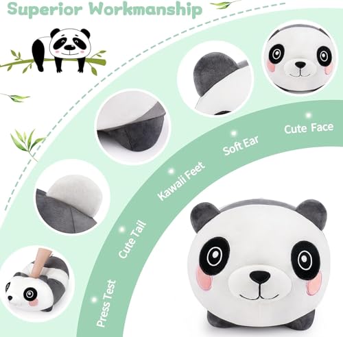 Image of Cute Plush Toy for Kids | | Soft Toys | Birthday Gift for Girls /Wife, Boyfriend /Husband, Soft Toys for Girls, Baby Toy (Random Color) Pack of 1 (Panda Soft Toy)