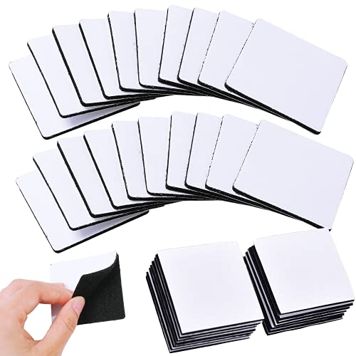 40 Pezzi VelcroAdesivo Extra Forte,6x6cm Versatili...