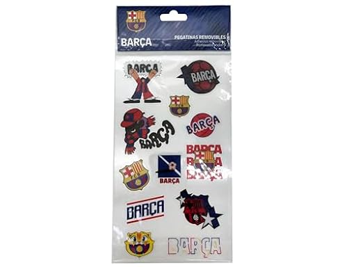 CYPBRANDS- FC Barcelona, Pegatinas, Stickers, Removibles, Barça, Multicolor, Producto Oficial | Ya disponible en tu tienda friki favorita! En mundofriki.es! CYPBRANDS- FC Barcelona, Pegatinas, Stickers, Removibles, Barça, Multicolor, Producto Oficial | Ya disponible en tu tienda friki favorita! En mundofriki.es!