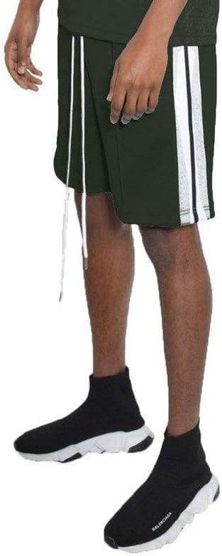 VacationGrabs Striped Waist Shorts