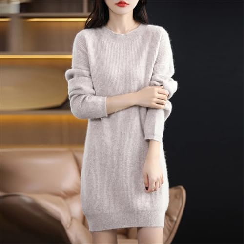 Robe d'hiver ample en vison pour ne plus avoir froid au bureau - 7