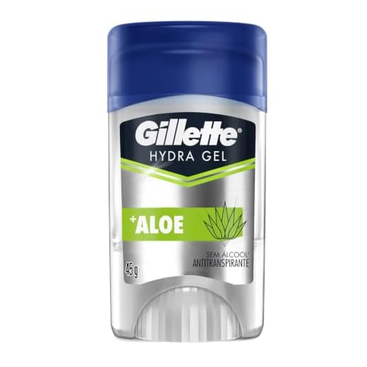 Desodorante Gel Antitranspirante Gillette Hydra Gel Aloe 45g