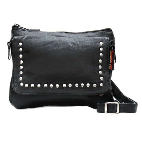 Hot Leathers Studded Leather Concealed Carry Purse PUA1173-9X7X1