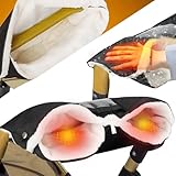 Handwärmer für Kinderwagen, Kinderwagen Handschuhe mit Telefonfach, Handmuff für Kinderwagen Wasserfest Winddicht, Zubehör für Kinderwagen Universalgröße für Kinderwagen Muff(Einteiliges Design)