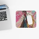 AMBILE AMS Store Mouse Pad with Anti-fray Stitching, Waterproof Surface & Non-Slip Rubber Base Stitched Edges Gaming Mouse Mat for Laptop, Compatible with Laser and Optical Mice (Gamer Special2) gallery image