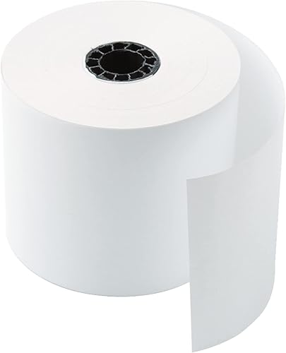 Miniatura 2 de Office Depot Rollos de papel térmico para máquina de adición, 1 34 pulgadas x 230 pies, blanco, paquete de 10 rollos, 554085