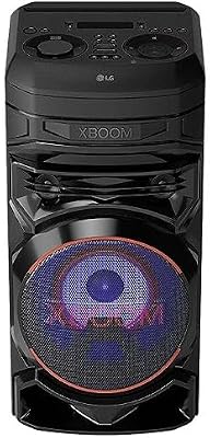Caixa de Som LG Xboom RNC5 com Bluetooth Função DJ 200W Bivolt Preto RNC5.ABRALLK