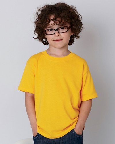 Gildan Heavy Cotton Youth 5.3 oz. T-Shirt-L (Light Blue)2