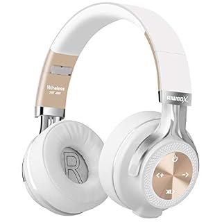Riwbow – XBT-880 – Casque Audio stéréo sans Fil et Filaire Bluetooth Pliable à Poser sur Les Oreilles avec Micro et… - Les Beatles, Paul McCartney, John Lennon, RIngo Starr, George Harrison
