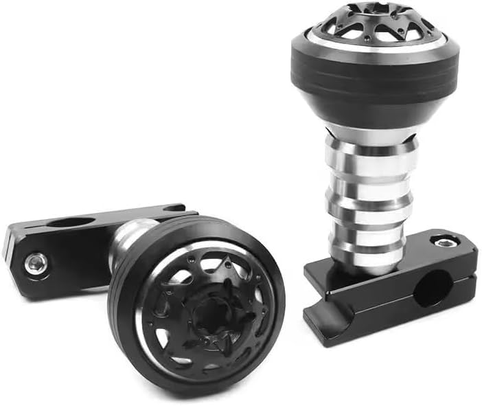 For NINJA250SL NINJA 250SL Motorcycle CNC Falling Protection Frame Slider Fairing Guard Crash Pad Protector (B-Silver)