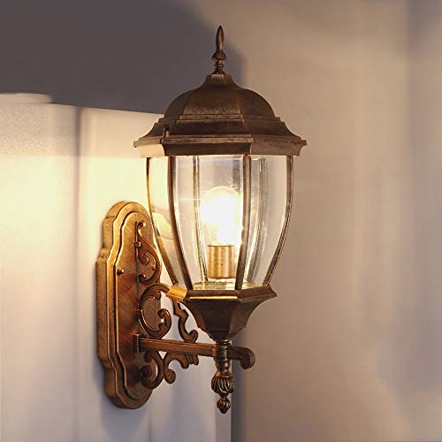 Lampe murale résistante aux intempéries pour stopper l'usure de l'humidité