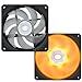 Cooler Master SickleFlow 120 V2 RGB Square Frame Fan, RGB 4-Pin Customizable LEDs, Air Balance Curve Blade, Sealed Bearing, 120mm PWM Control for Computer Case & Liquid Radiator