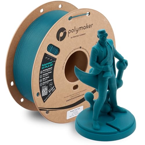 Polymaker HT-PLA-GF Filament 1,75 mm pour outil électrique, PLA haute température pour impression 3D, résistant à la chaleur jusqu'à 130 °C, facile à imprimer, facile à recuire, fonctionne avec la