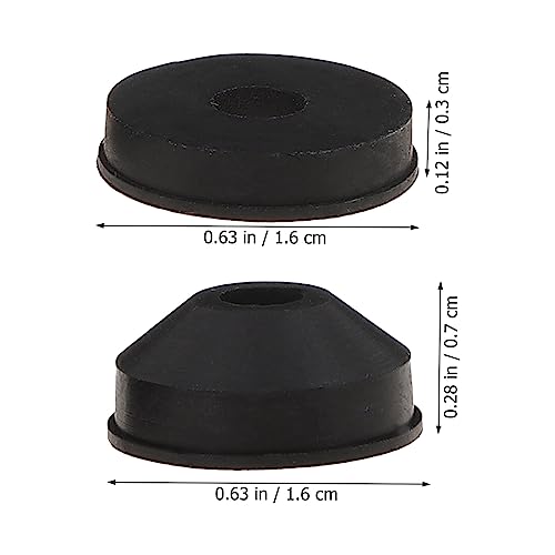 VILLCASE Faucet Gasket Hose Washers, Flat Faucet Washer Accessory Water Tap Washer Rubber Outdoor Faucet Repair Kit for Most Kitchen Faucet Or Bathroom Sink Leaking Problems