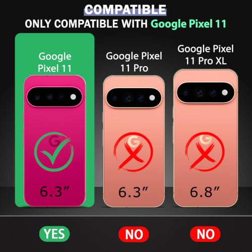 Image of TheGiftKart Crystal Clear Back Cover Case for Google Pixel 11 | 360 Degree Protection | Shock Proof Design | Transparent Hard Back Cover Case for Google Pixel 11 (PC & TPU, Transparent Bumper)