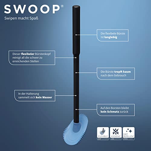 Tiger Tess, Portascopino autoportante con scopino