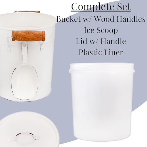 Auldhome Design SH_2025 Auldhome Rustic Enamelware Ice Bucket thumb #8