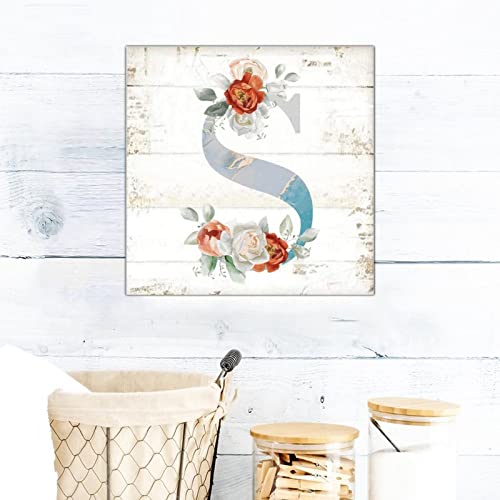 Lettre S en marbre pour une déco rustique de chambre et salon - 3