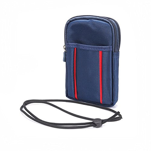 Funda Para Cinturón De Móvil Grande - Riñonera Lona Con Trabilla, Para Senderismo, Acampada, Hasta 6,1 Pulgadas
