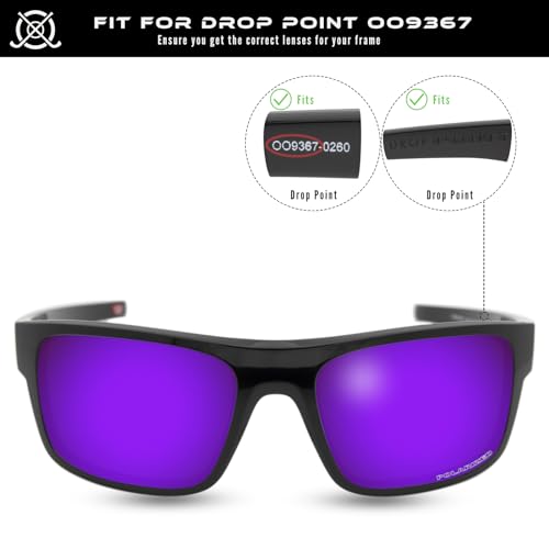 Image of SOLODAD Replacement Lenses for Oakley Drop Point OO9367 Sunglasses Polarized