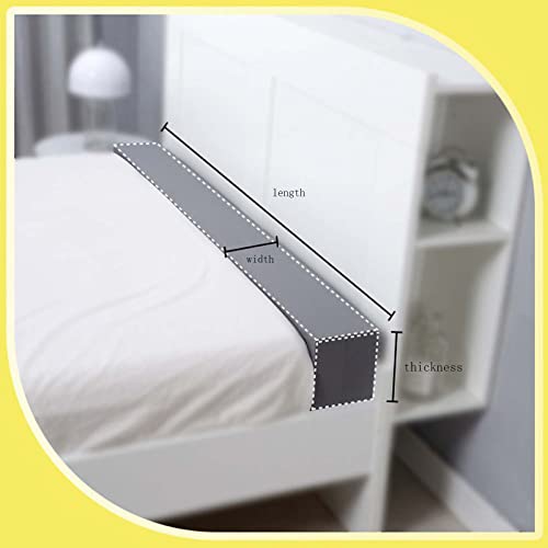 Image of Personalised Size Bed Gap Filler for Single /Double Bed, Custom Soft Mattress Gap Filler, Long Rectangle Headboard Bed Mattress Filler