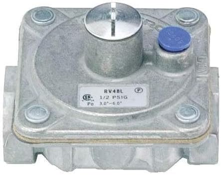Regulador de gas estilo poppet de 1/2 pulgada con orificio de ventilación RV48L-1/2