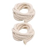 Veemoon 2 Stück Baumwolle Docht Lang Camping Lampendocht Ersatzdocht für Öllampe Petroleumlampe...