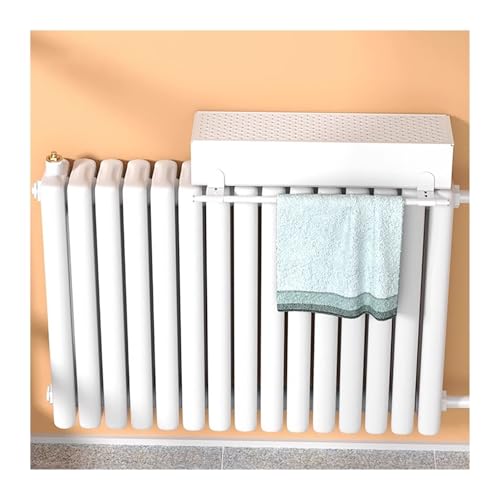Image of Hanging Radiator Humidifier Water Container With Towel Bar, 40/60/80cm Long No Electricity No Fog Evaporative Type Heater Humidifier For Home Office(60cm/23.6inch)