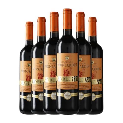Castillo de Monjardín 185 Navarra Roble 75 cl Vino tinto (Caja de 6 Botellas de 75 cl)