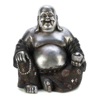 14581 Wholesale Happy Sitting Buddha Statue Small Collectible Items Coin Figure Whmart Collection