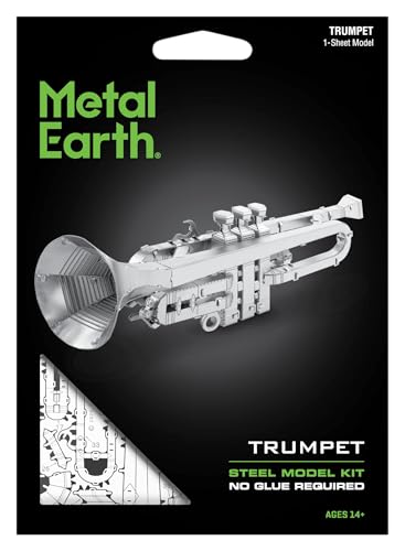 Metal Earth Trumpet 3D Metal Model Kit Fascinations - Image 6