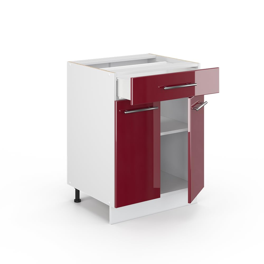VICCO Eckküche 230x290cm Fame-Line Bordeaux Hochglanz ab 1.447,95 € Preisverglei VICCO Eckküche 230x290cm Fame-Line Bordeaux Hochglanz ab 1.447,95 € Preisverglei
