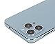 I14pro Max Smartphone, Blauer 6,1-Zoll-Ultra-HD-Bildschirm, 4 GB RAM, 32 GB ROM, Mobiltelefon, Vorne 8 MP, Hinten 16 MP, 6800-mAh-Akku, Gesichtserkennung, 3G-Dual-Sim-Handy für Android 11(EU-Stecker)
