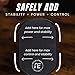 Paddle Tuning Tape for Pickleball Paddles | Non-Toxic & Customizable Alternative of Lead Tape for Pickleball Paddles (1/2 Gram Per Inch)