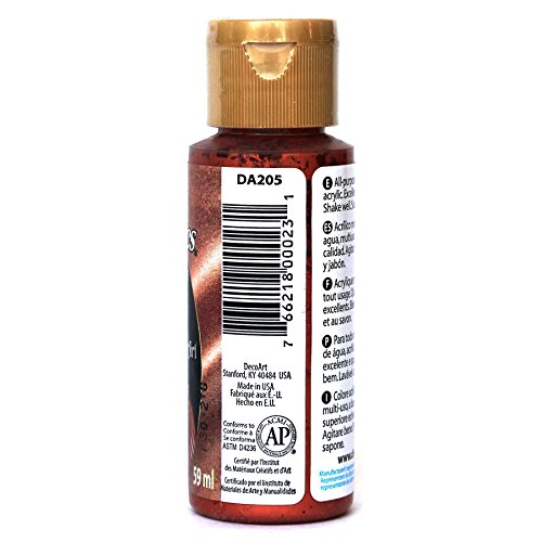 Image of DecoArt Dazzling Metallics 2-Ounce Copper Acrylic Paint