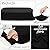 Newwiee Set of 4 Stretch Outdoor Patio Cushion Covers Sofa Couch Seat Chair Slipcovers Waterproof Cushion Cover Replacement Furniture Protector for Pets Washable(Seat Cover,Black)