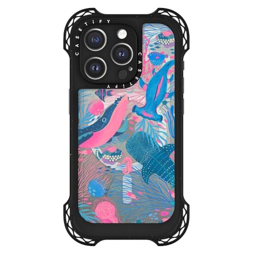 Coque iPhone 15 Pro ultra bounce évite la casse protection dix mètres noire